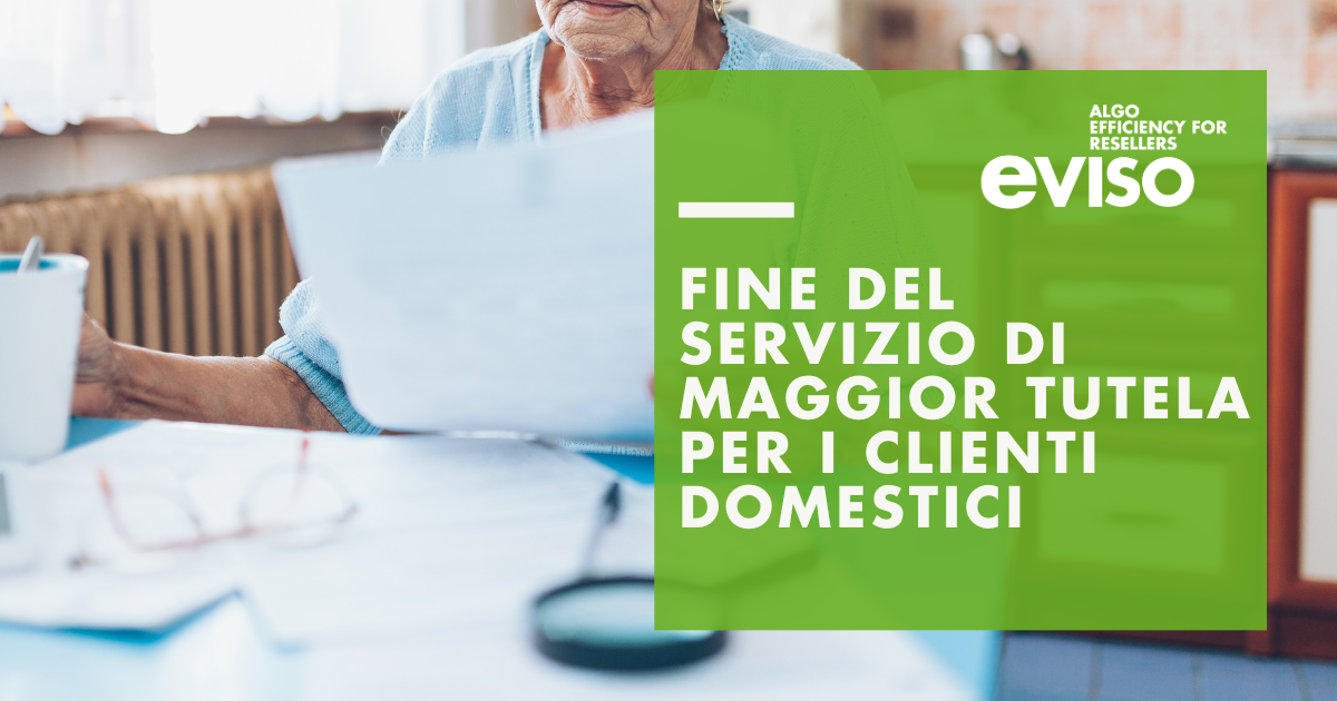 Fine mercato tutelato domestici