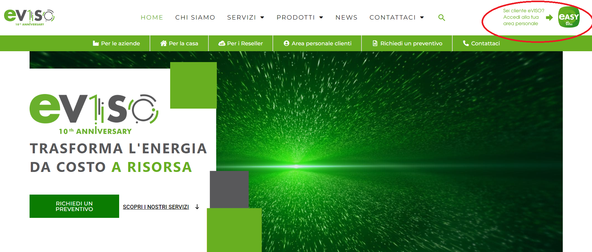 nuova easy my eviso screen 1